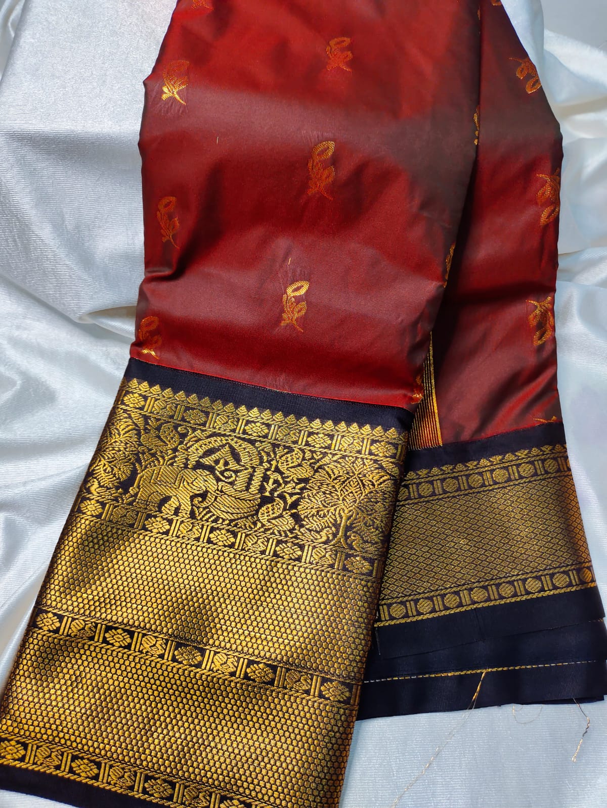Vintage gadwal silks