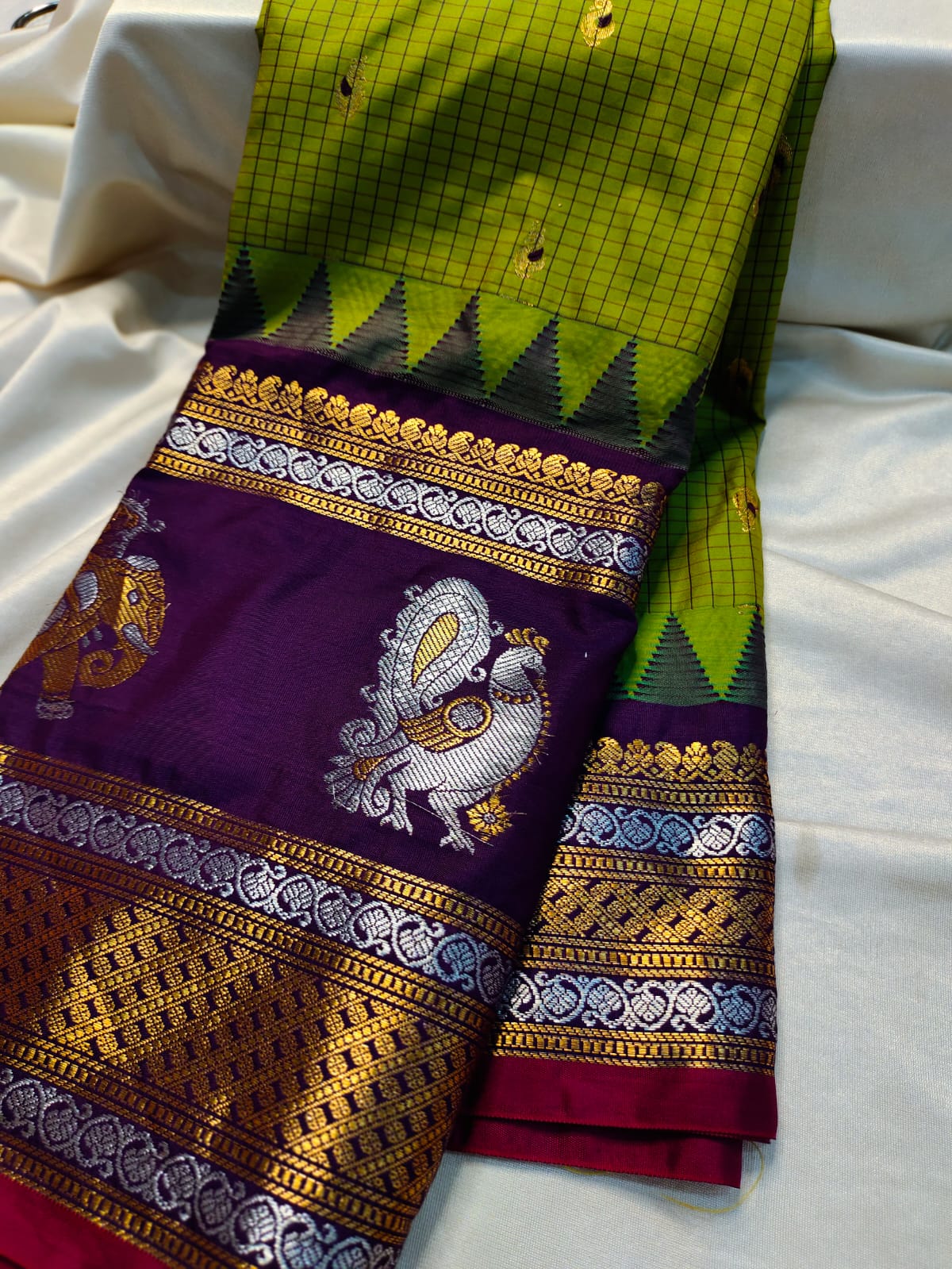 Vintage gadwal sarees
