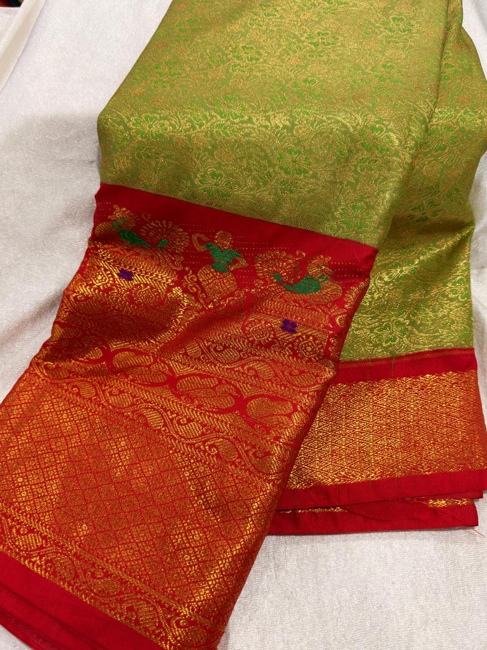 90% offer Kanchi pattu collection