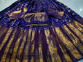 Vintage gadwal lehangas