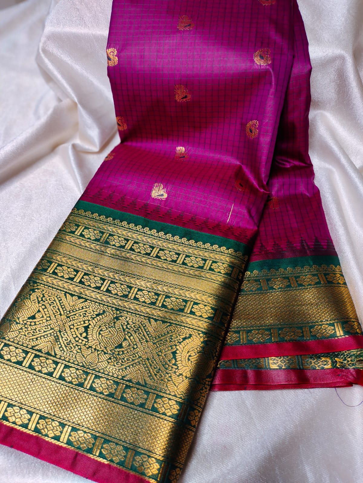 Vitange gadwal silk saree