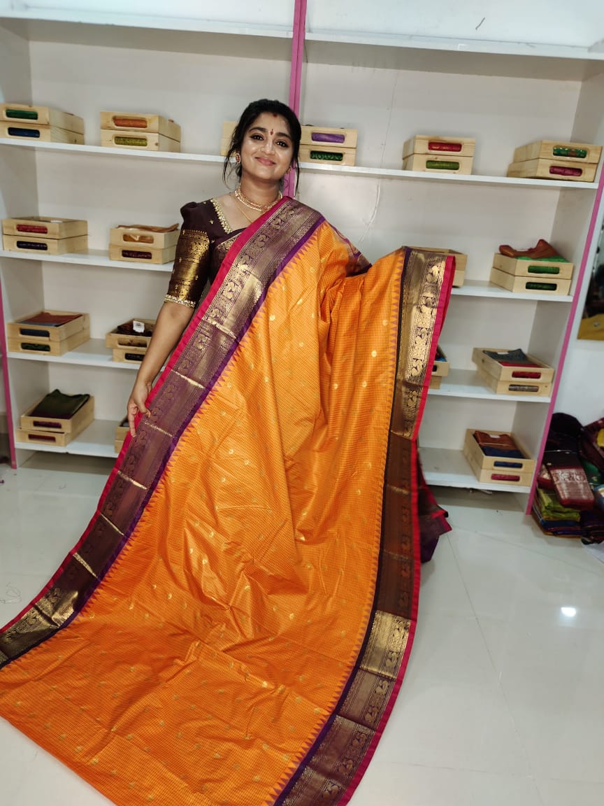 Ashadam sale gadwal silk saree)