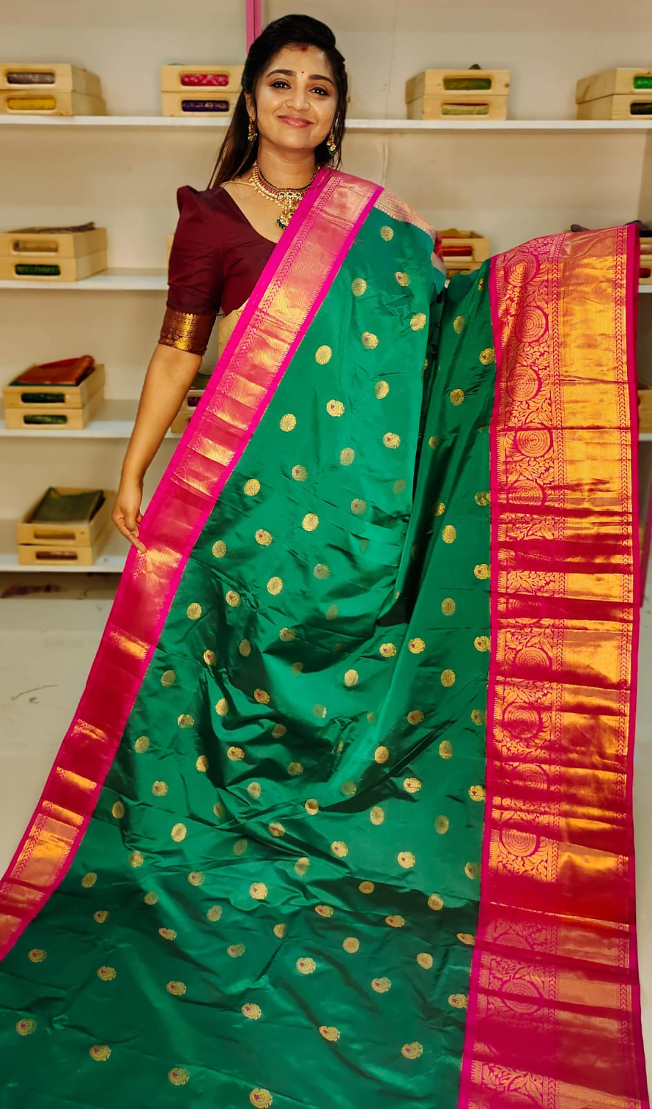 50% offer gadwal silk saree