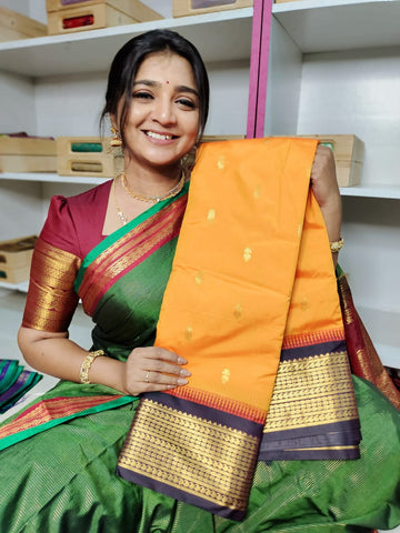 Gadwal silk saree