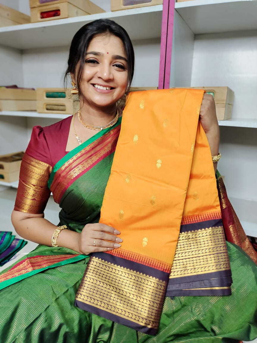 Gadwal silk saree