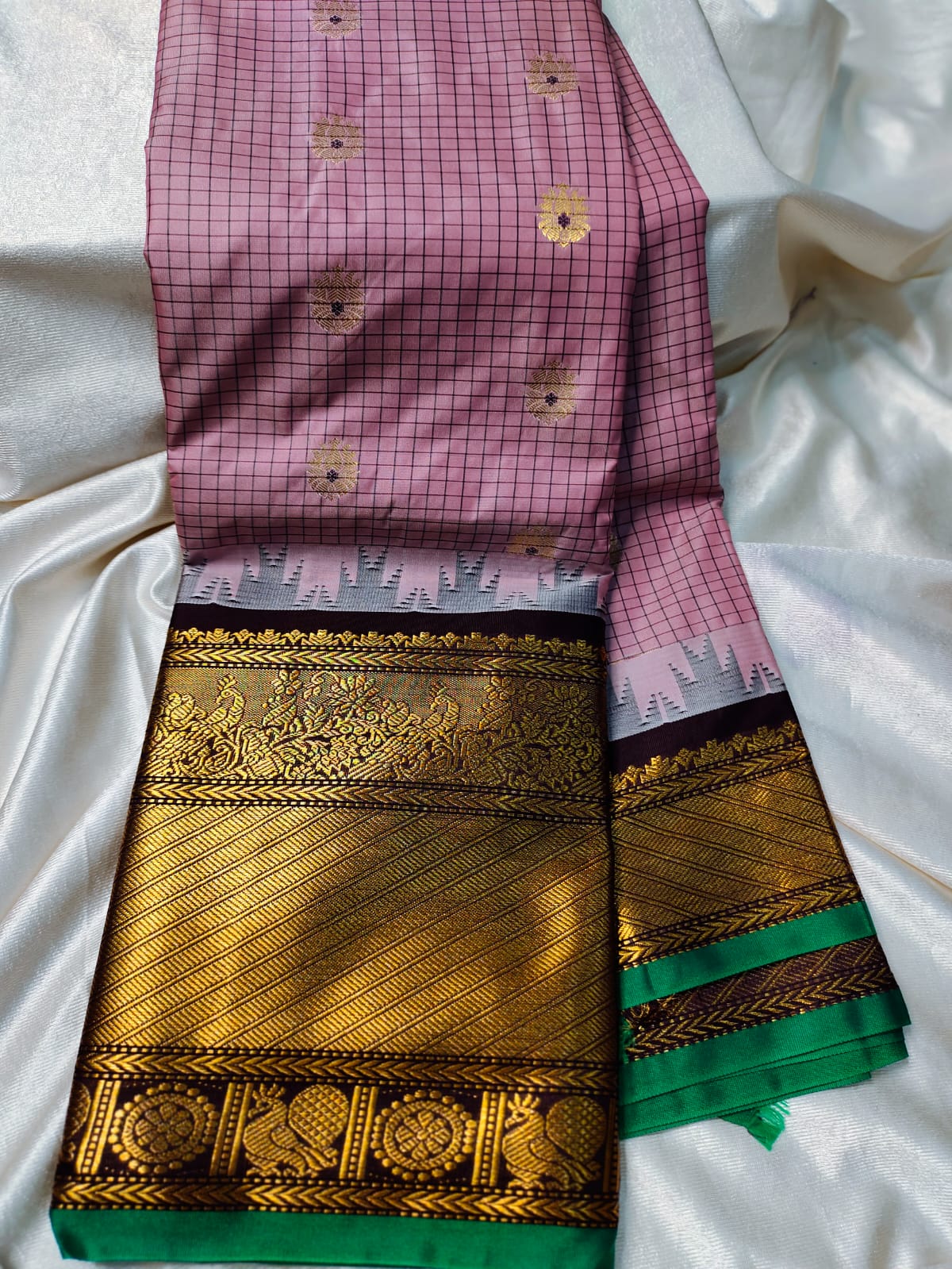 Vintage gadwal silk