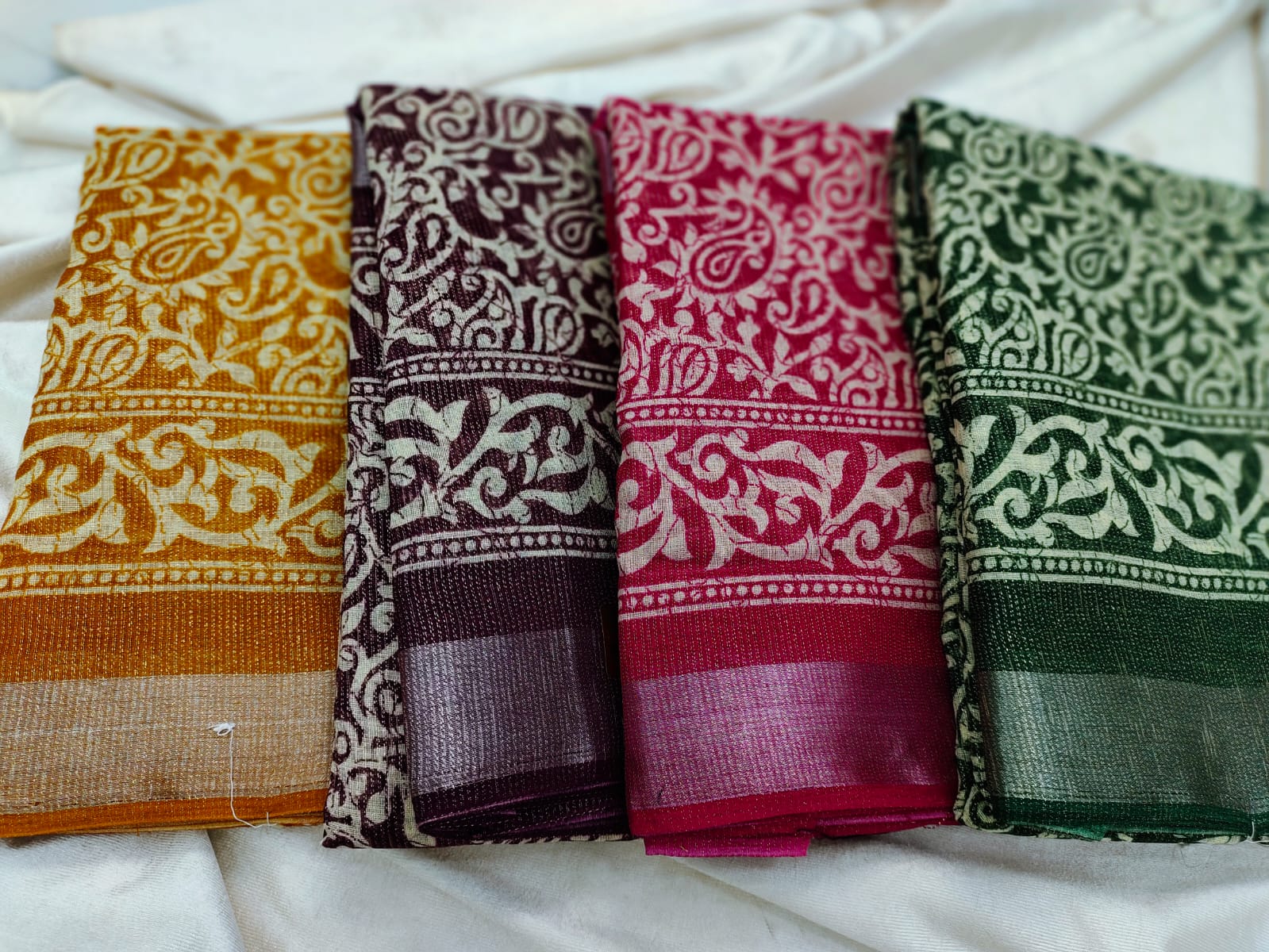1+3 dola silk saree