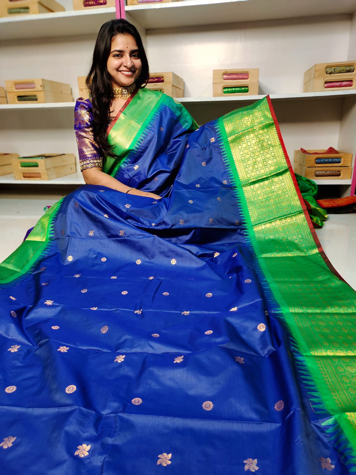 50% offer gadwal silk saree