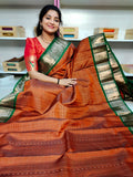 Pure handloom silk mark vintage kanchi pattu sarees