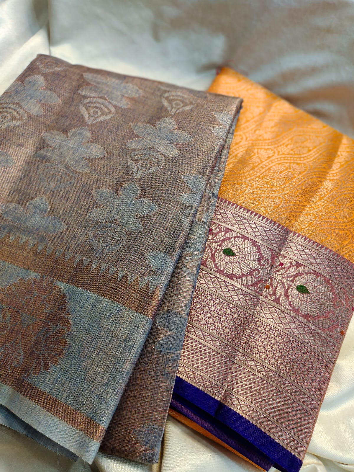 1+1 fancy saree