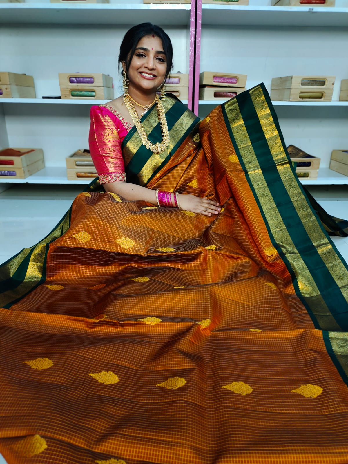 50% Silk mark vintage pattu sarees