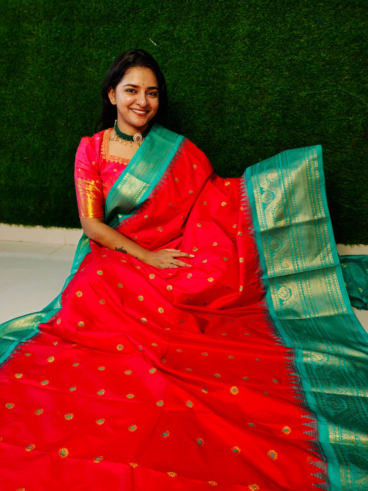 50% offer gadwal silk saree