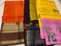 1+2dola silk saree