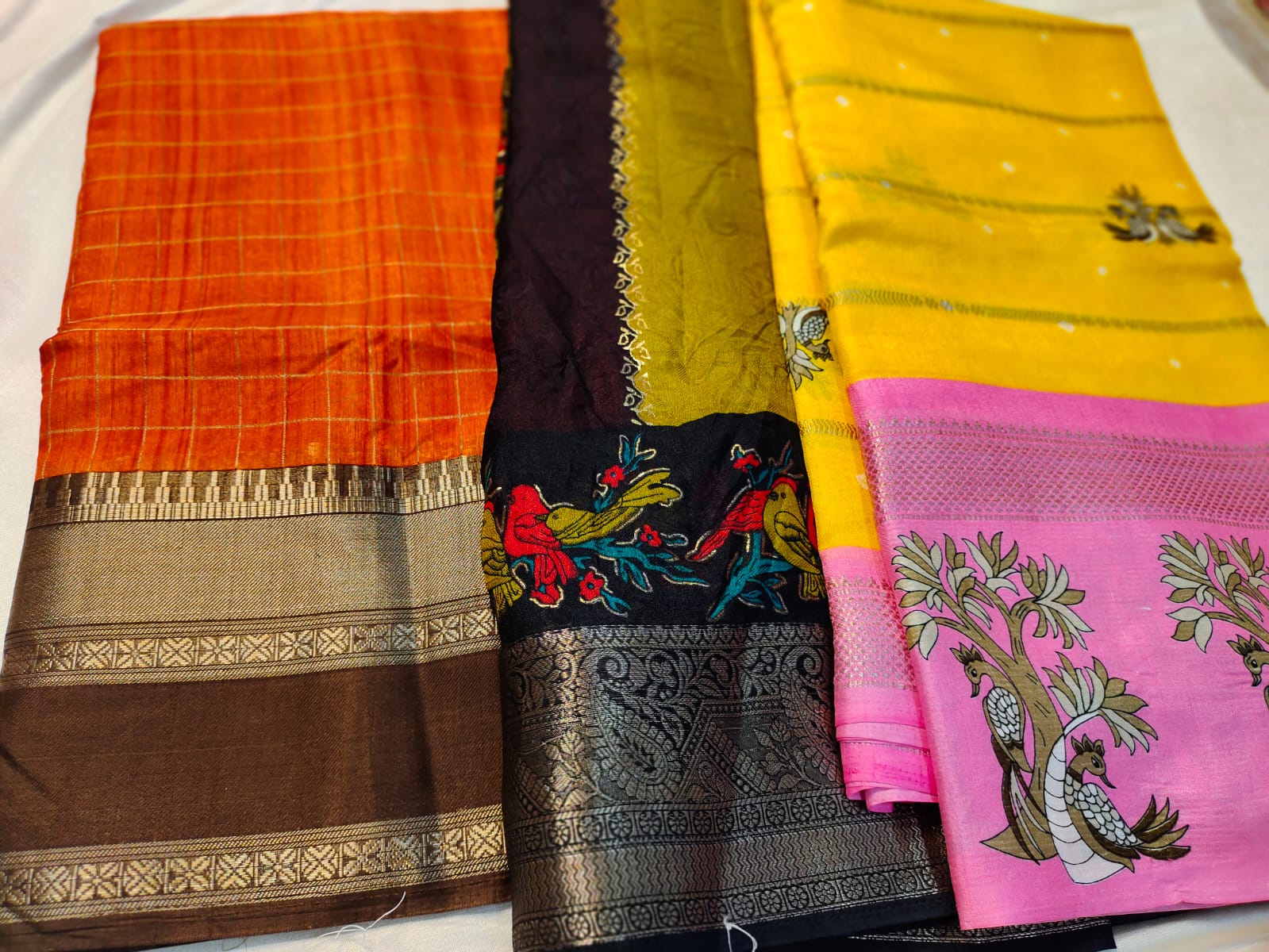 1+2dola silk saree