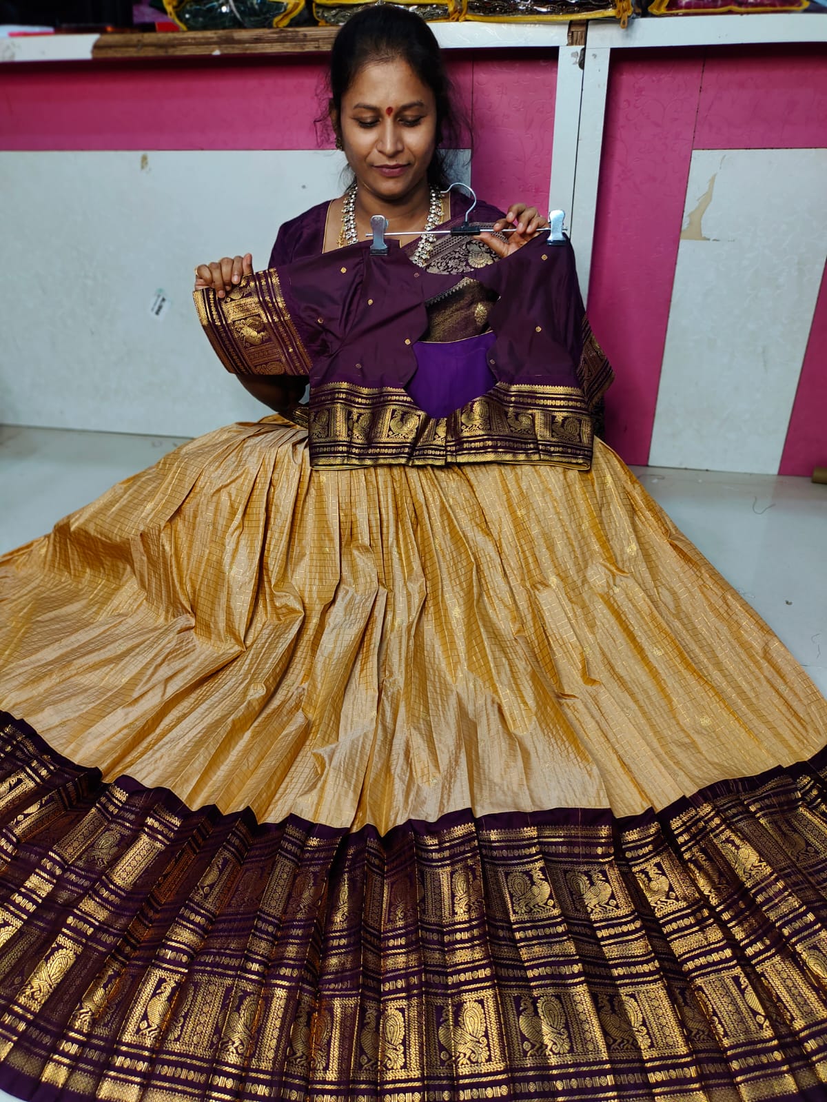 Premium Gadwal lehenga