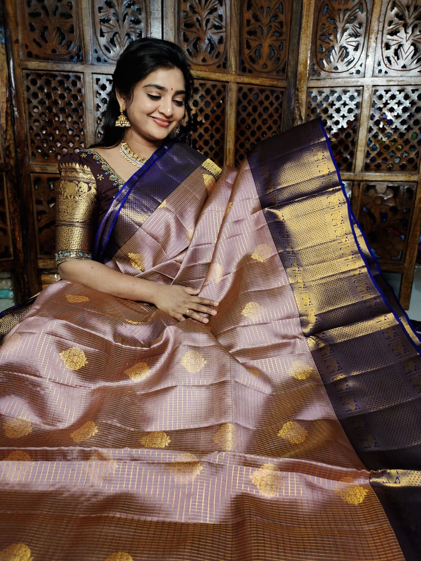 100% silk mark certified vintage kanchi pattu collection