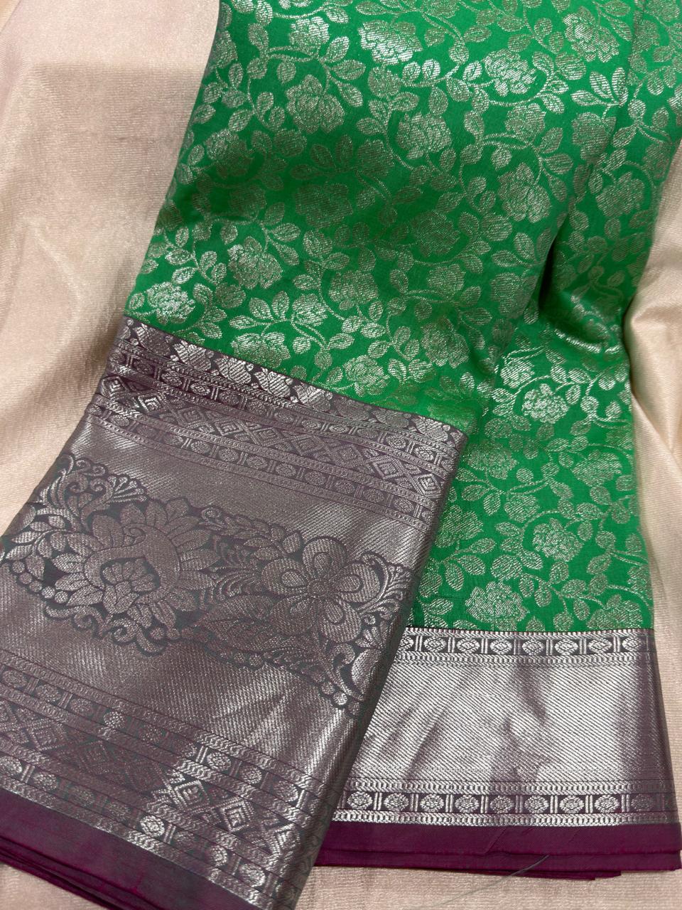 90% offer Kanchi pattu collection