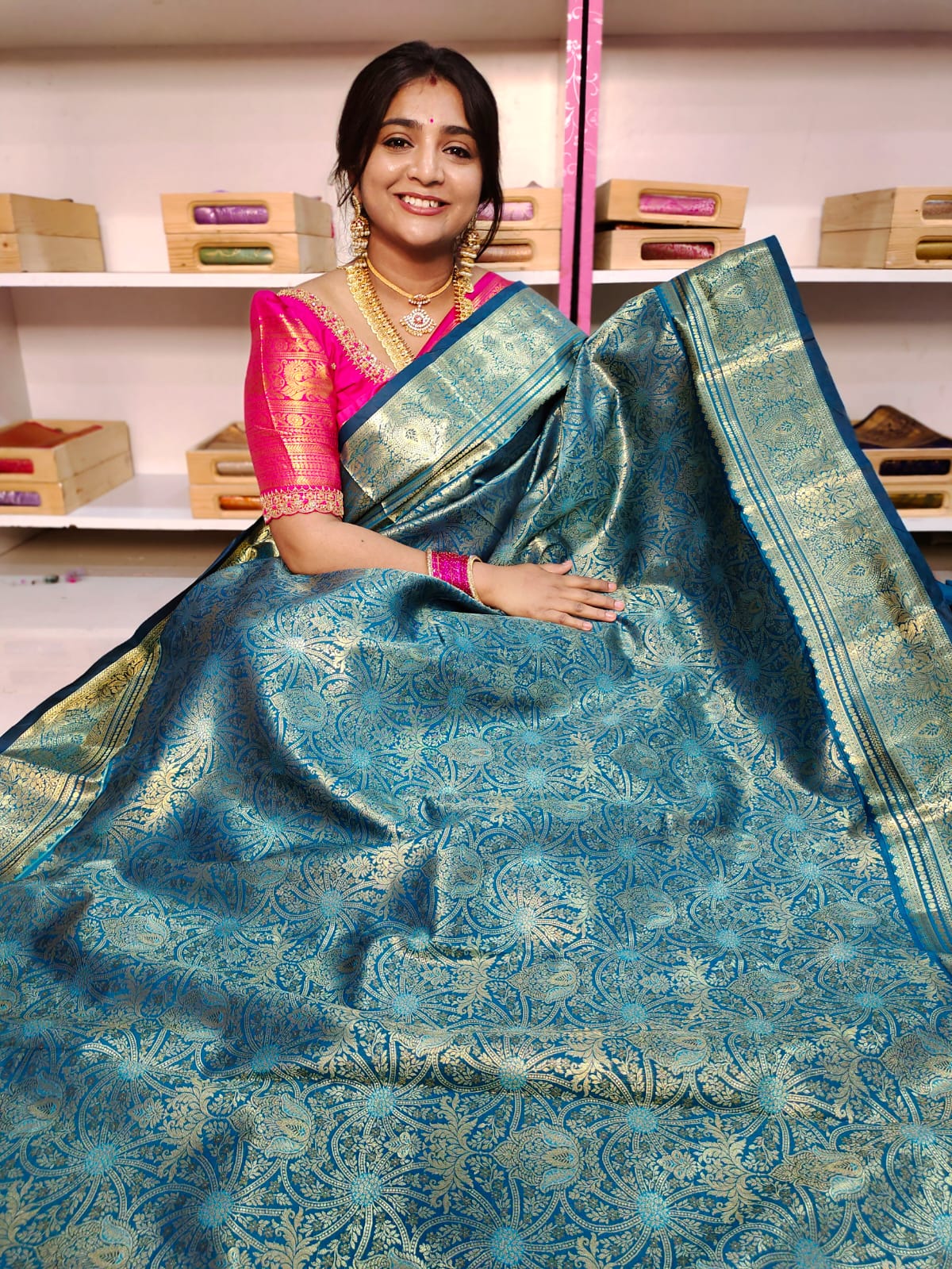 90% offer Kanchi pattu collection