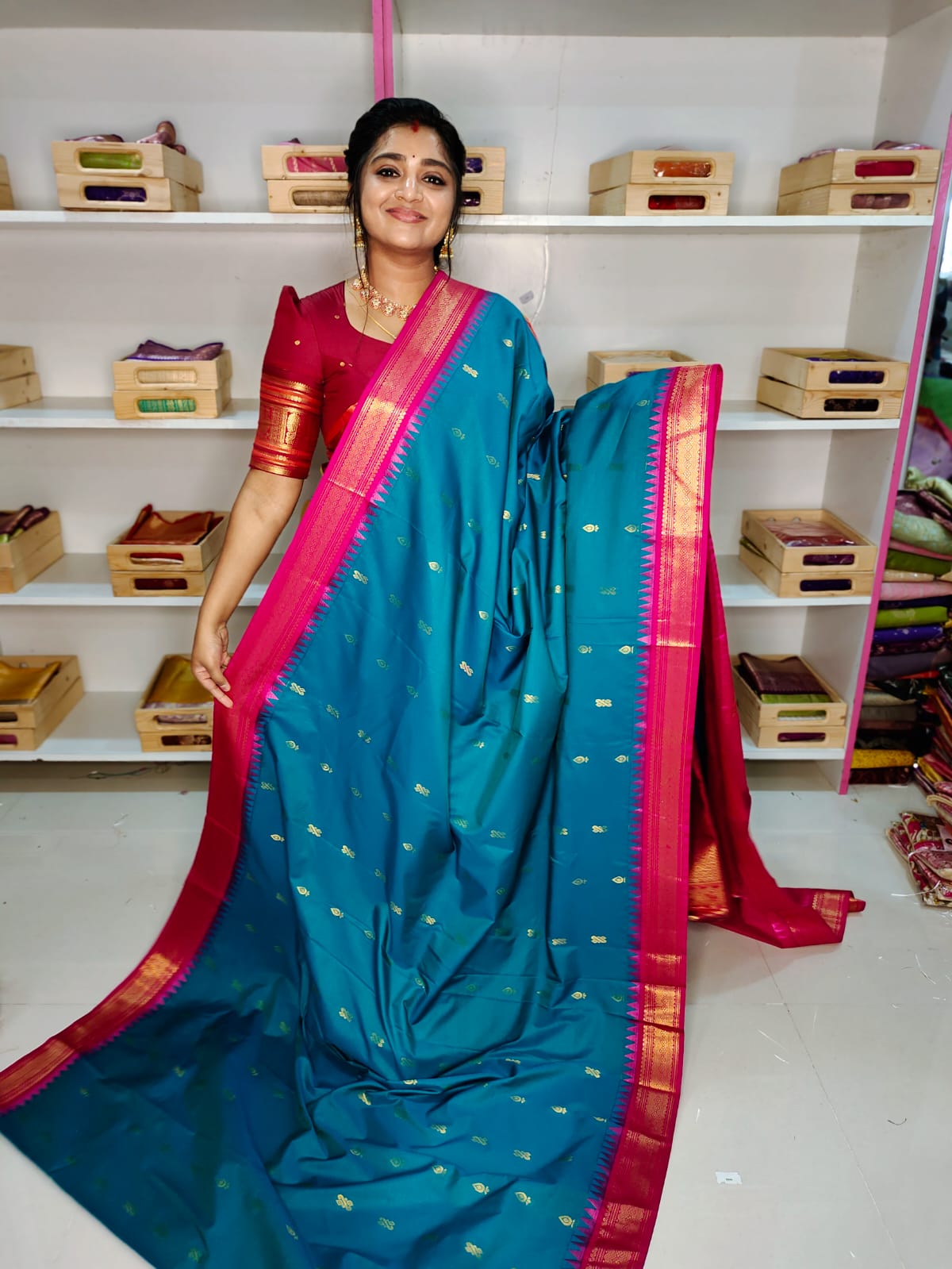 Ashadam sale gadwal silk saree