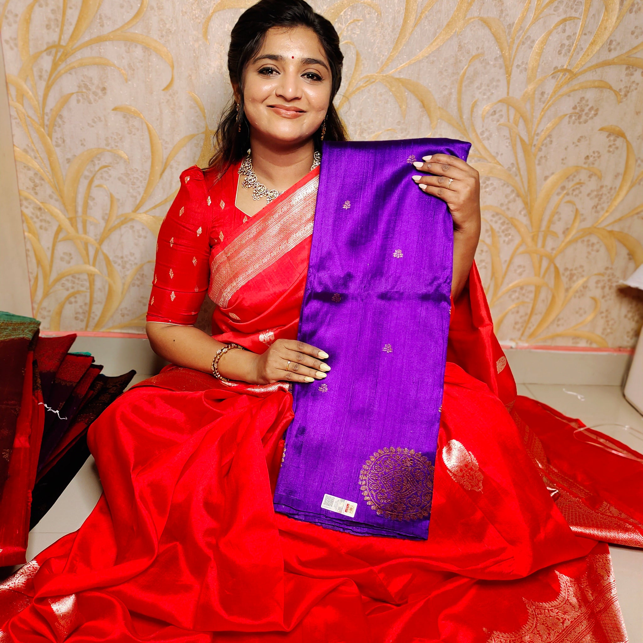 100% silk mark certified green Mango silk saree