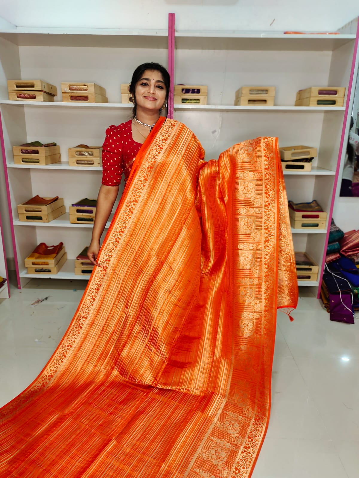 Ashadam clearnce sale fancy saree