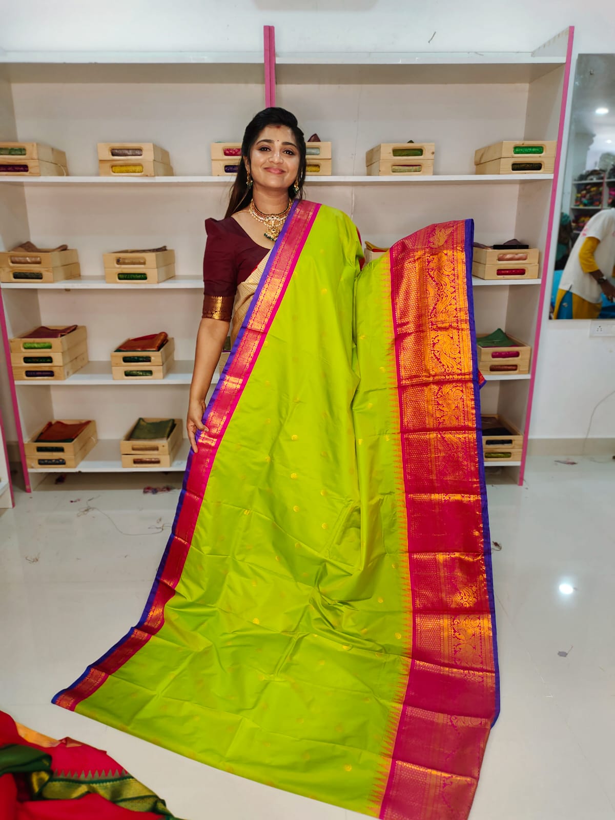 50% offer gadwal silk sarees