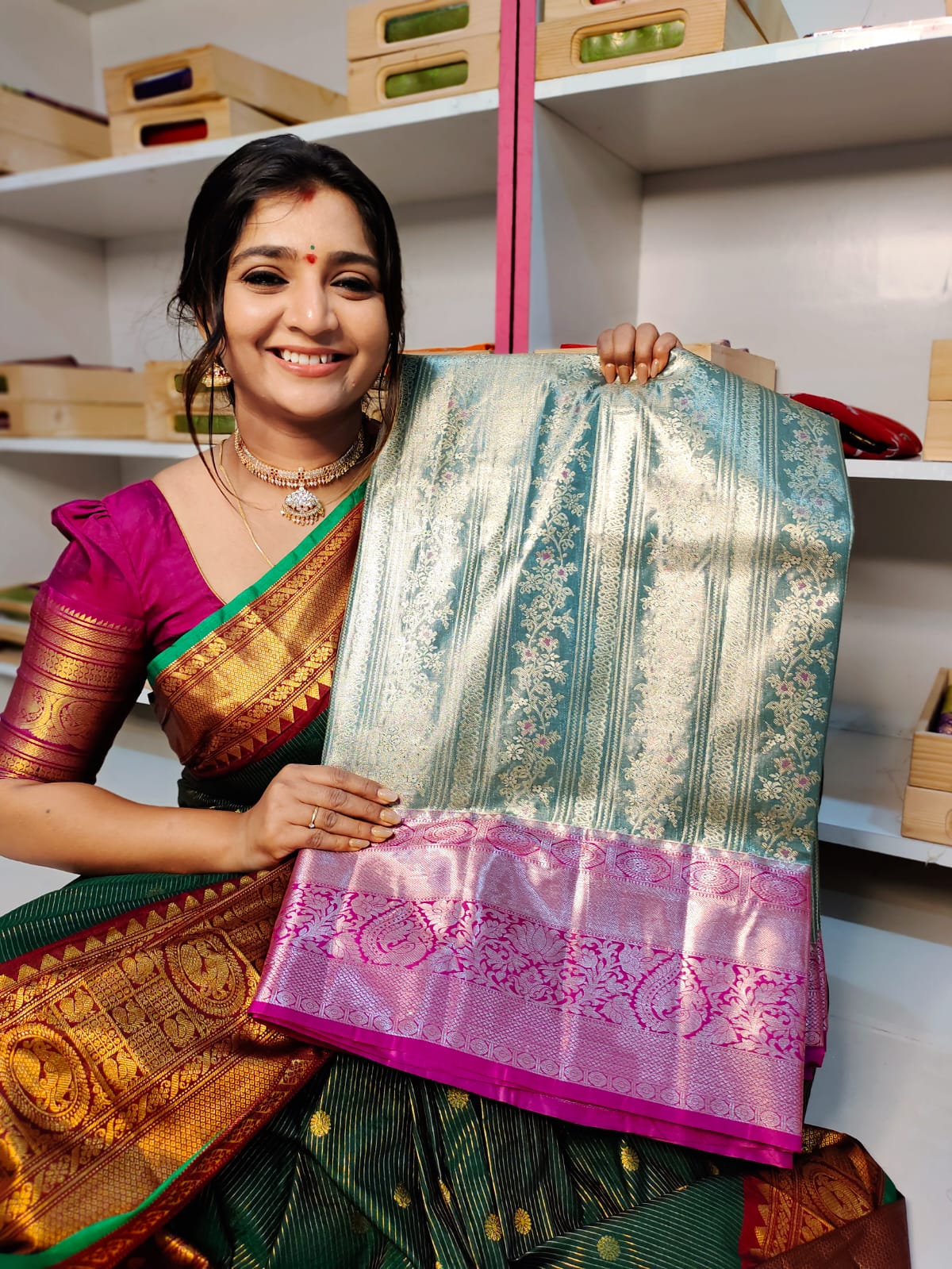 90% offer kanchi pattu collection