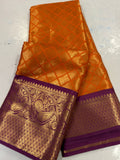Orange Banarasi