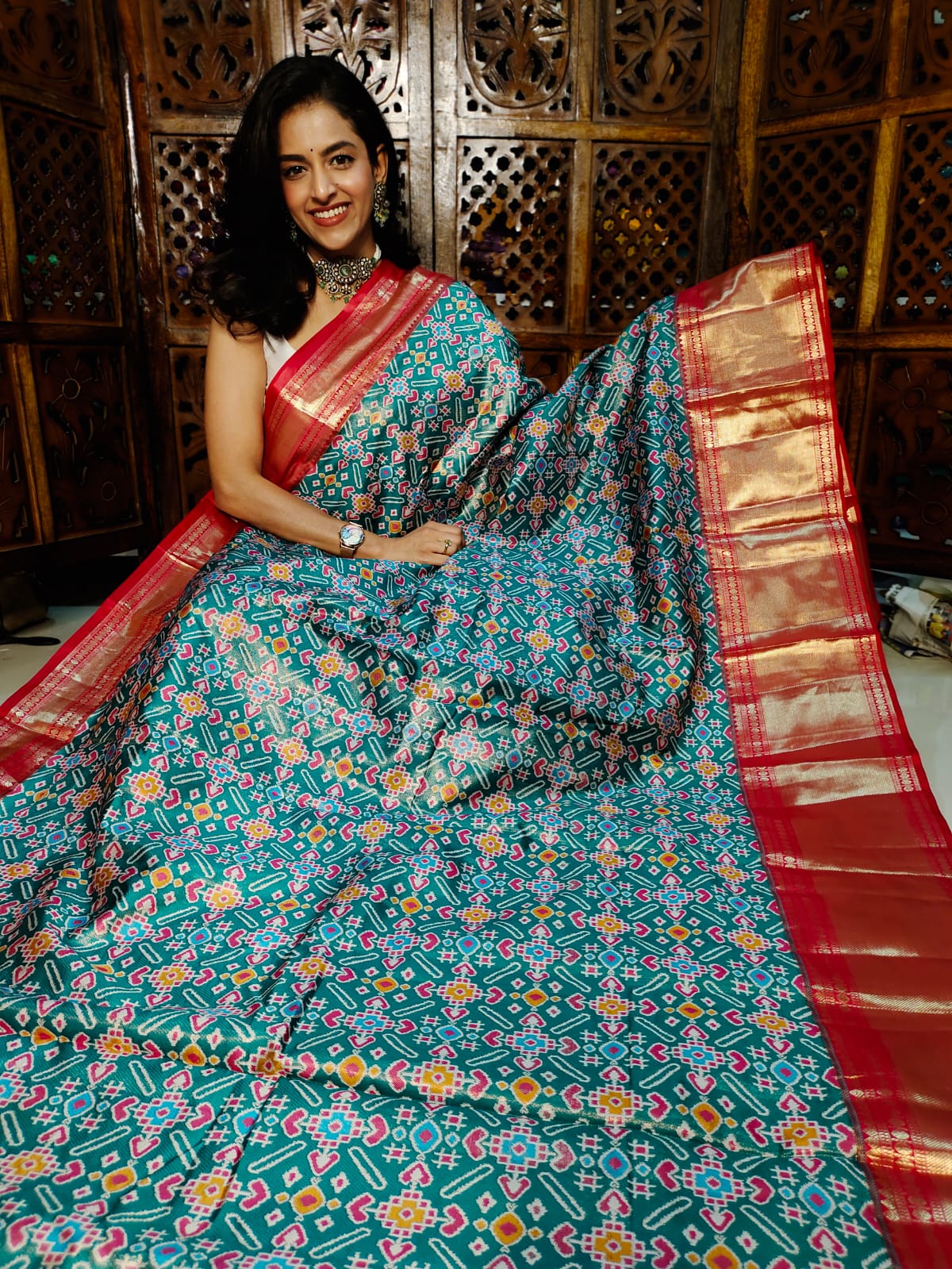 50% offer banarasi silk saree