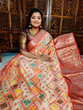 Ikkat saree