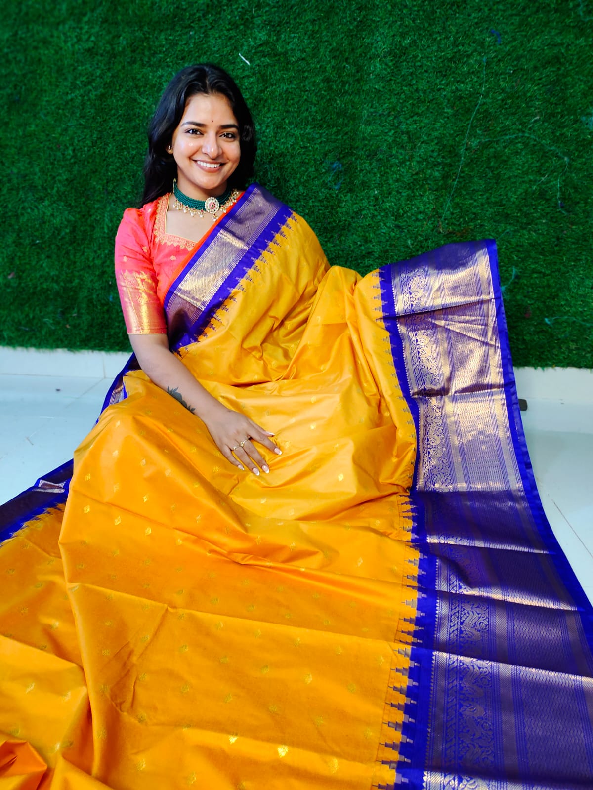 Vitange gadwal silk saree