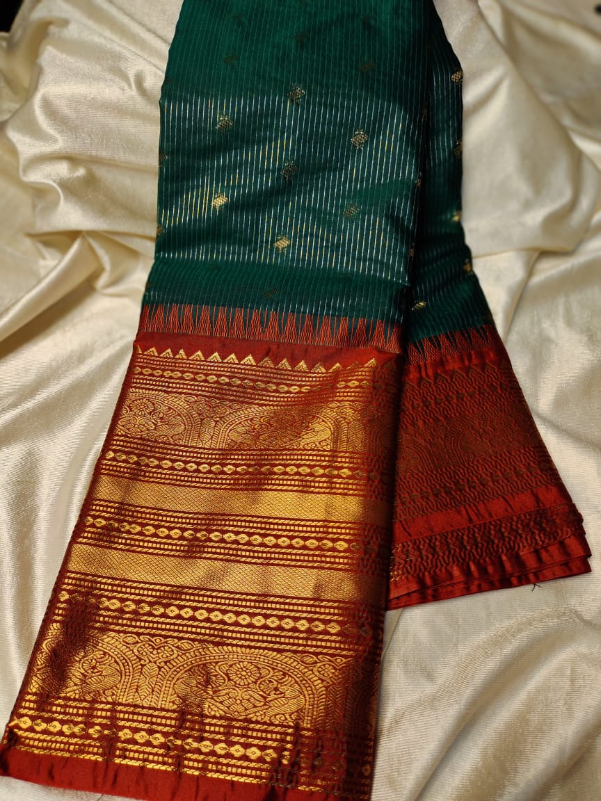Vitange gadwal silk