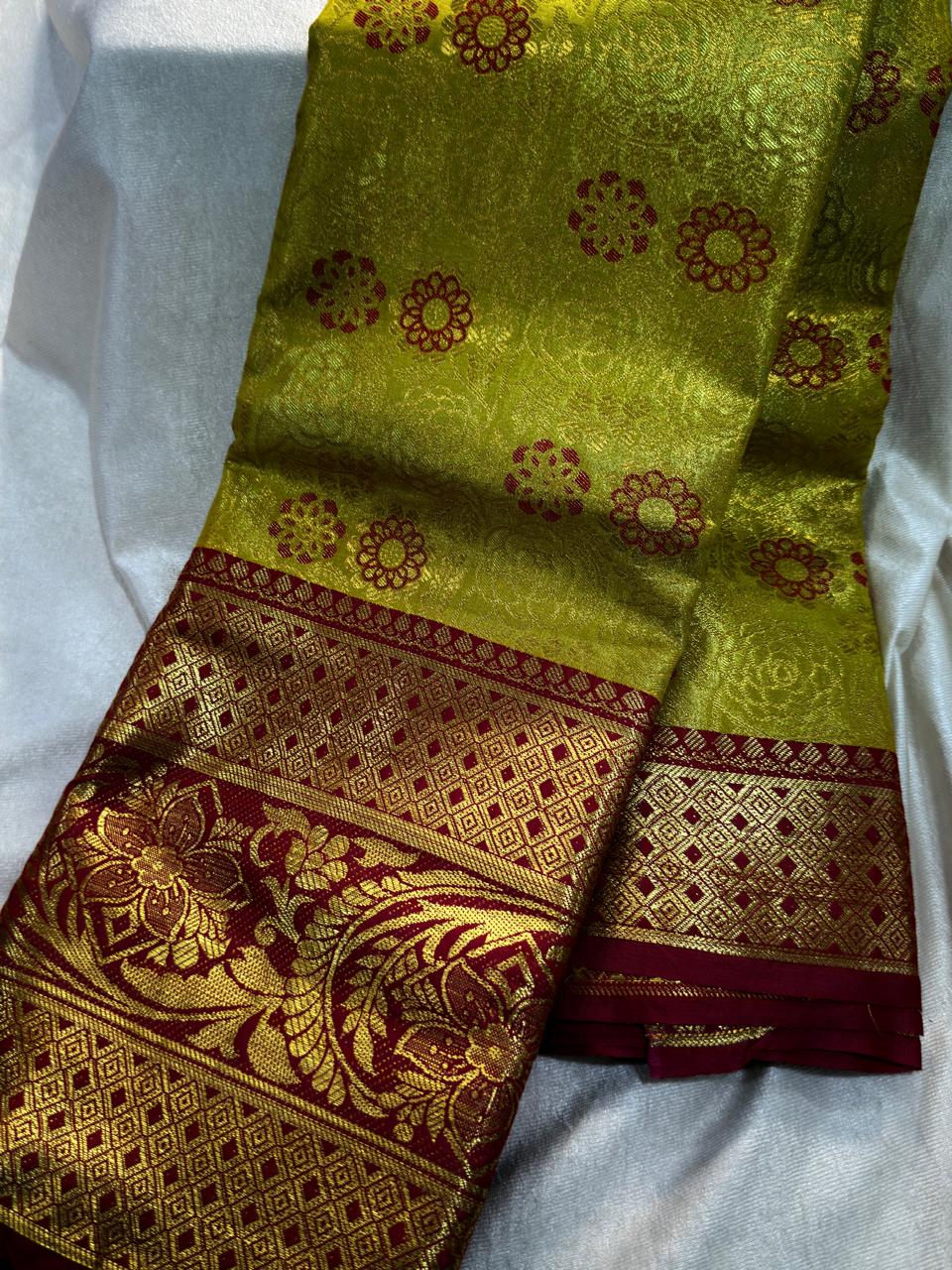 90% offer Kanchi pattu collection
