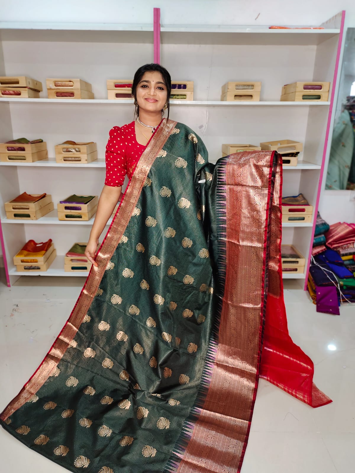 Ashadam clearnce sale fancy saree's