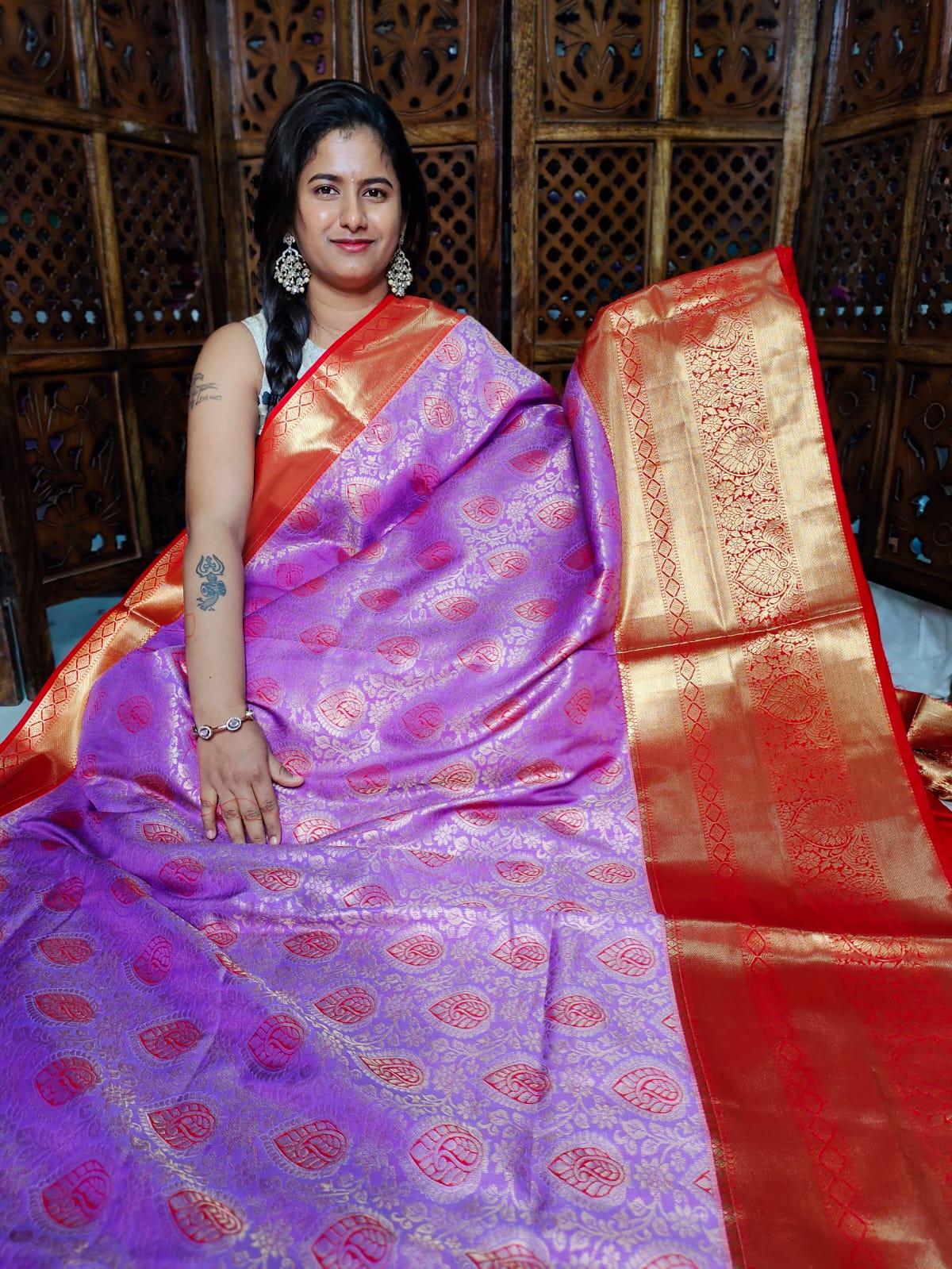 90% ఆఫర్ కంచి పట్టు సేకరణ