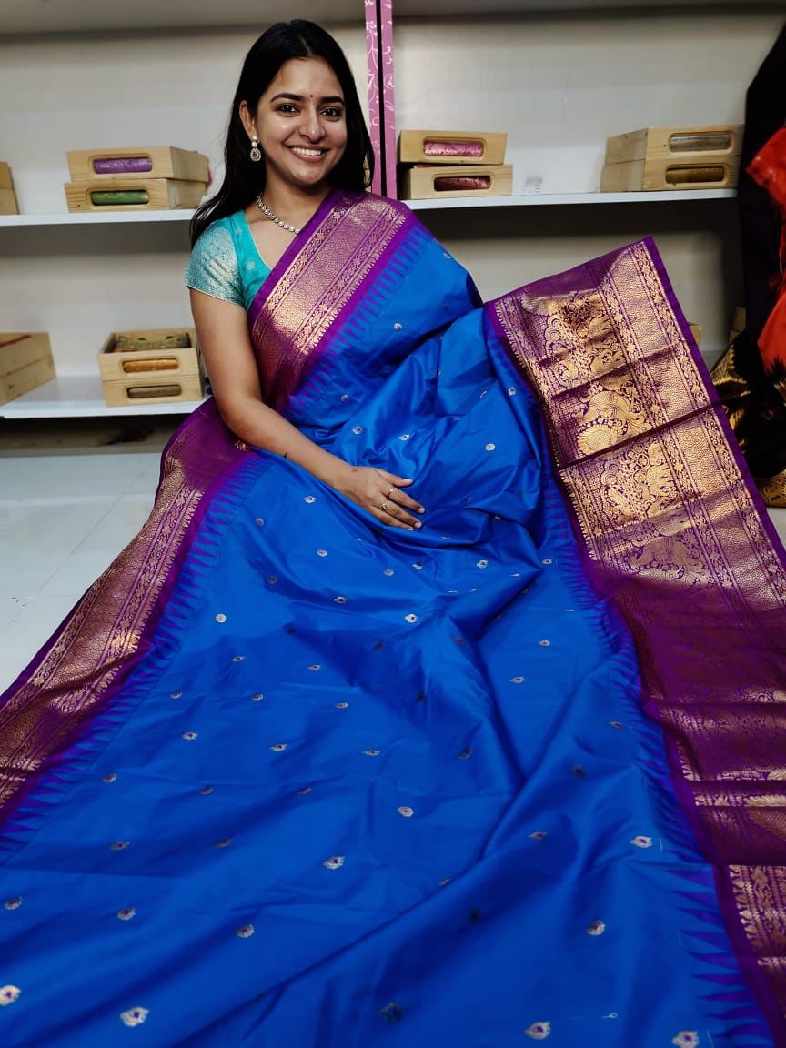 65% offer gadwal silk saree