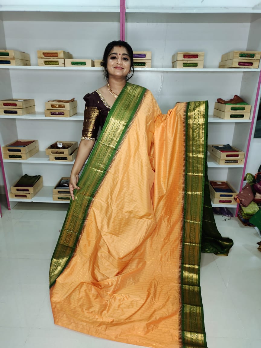 Ashadam sale gadwal silk saree
