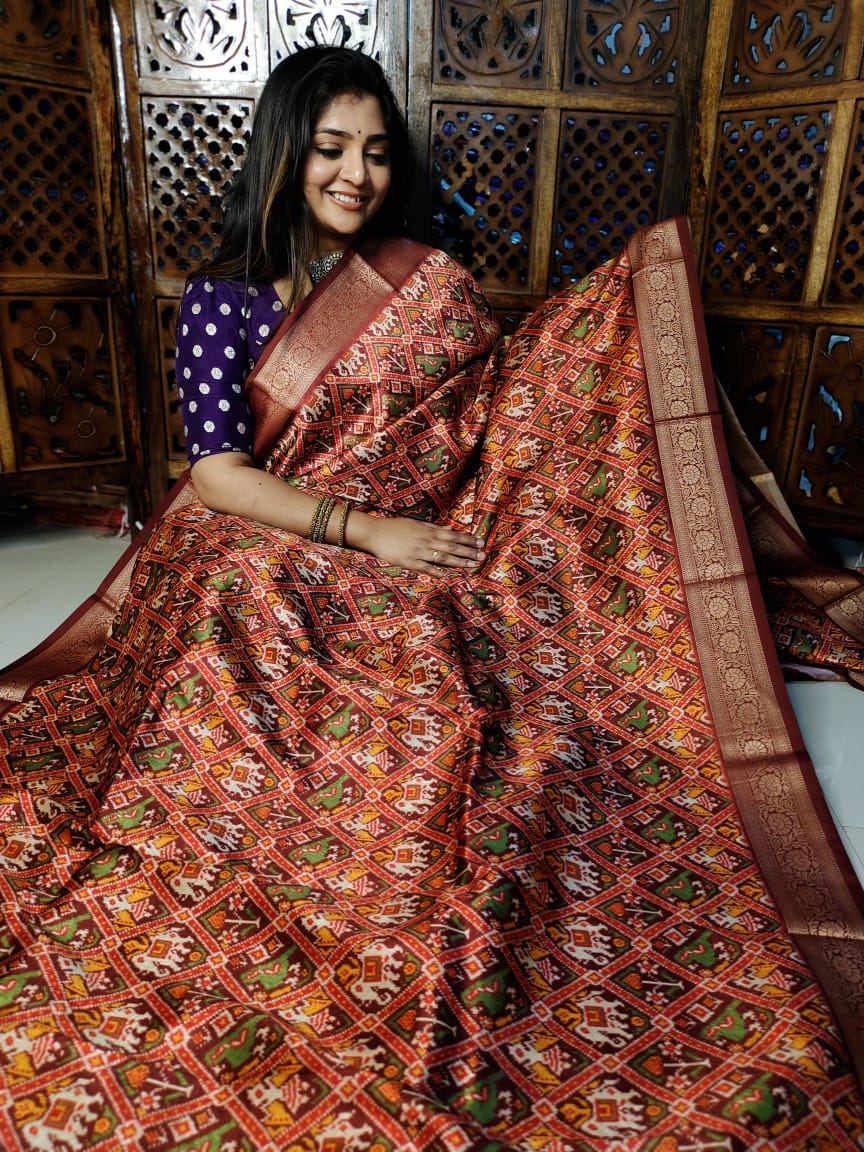 Kalamkari ikkat
