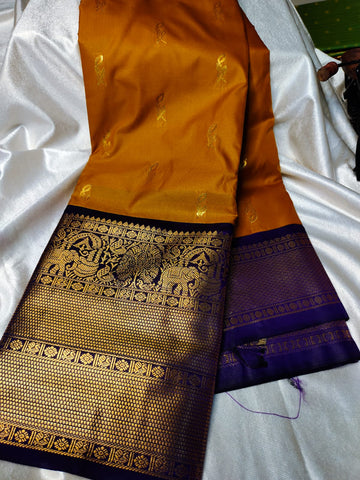 Vitange gadwal silk