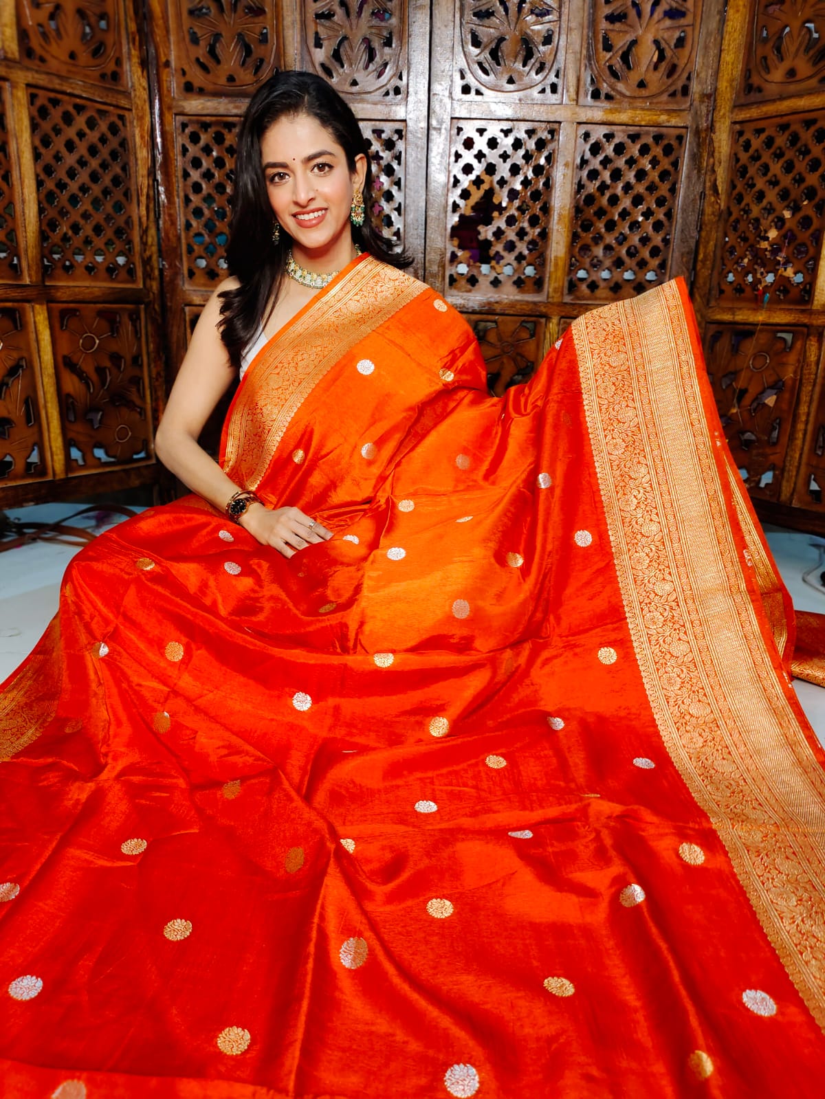60% offer gadwal silk sarees