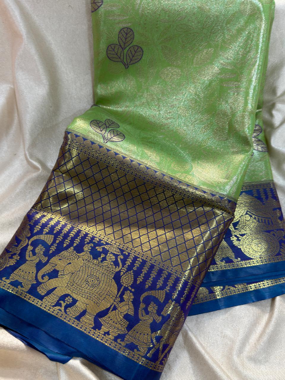 90% offer Kanchi pattu collection