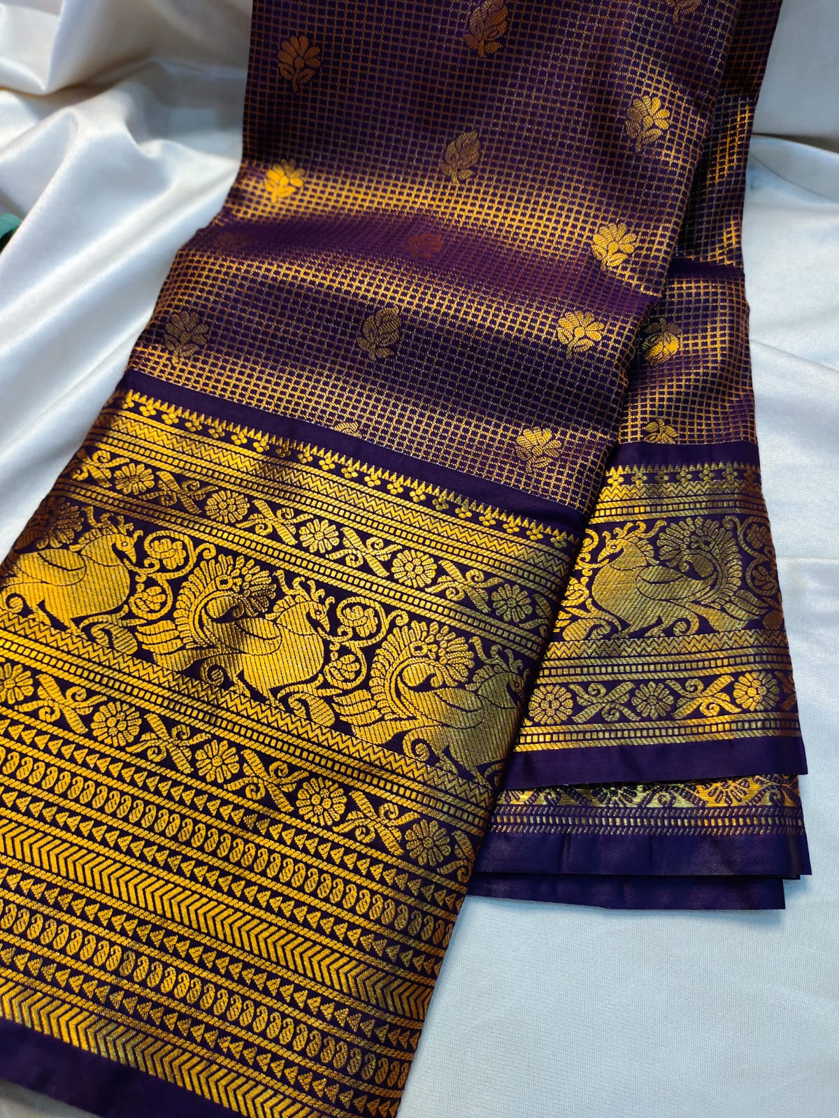Vintage gadwal sarees