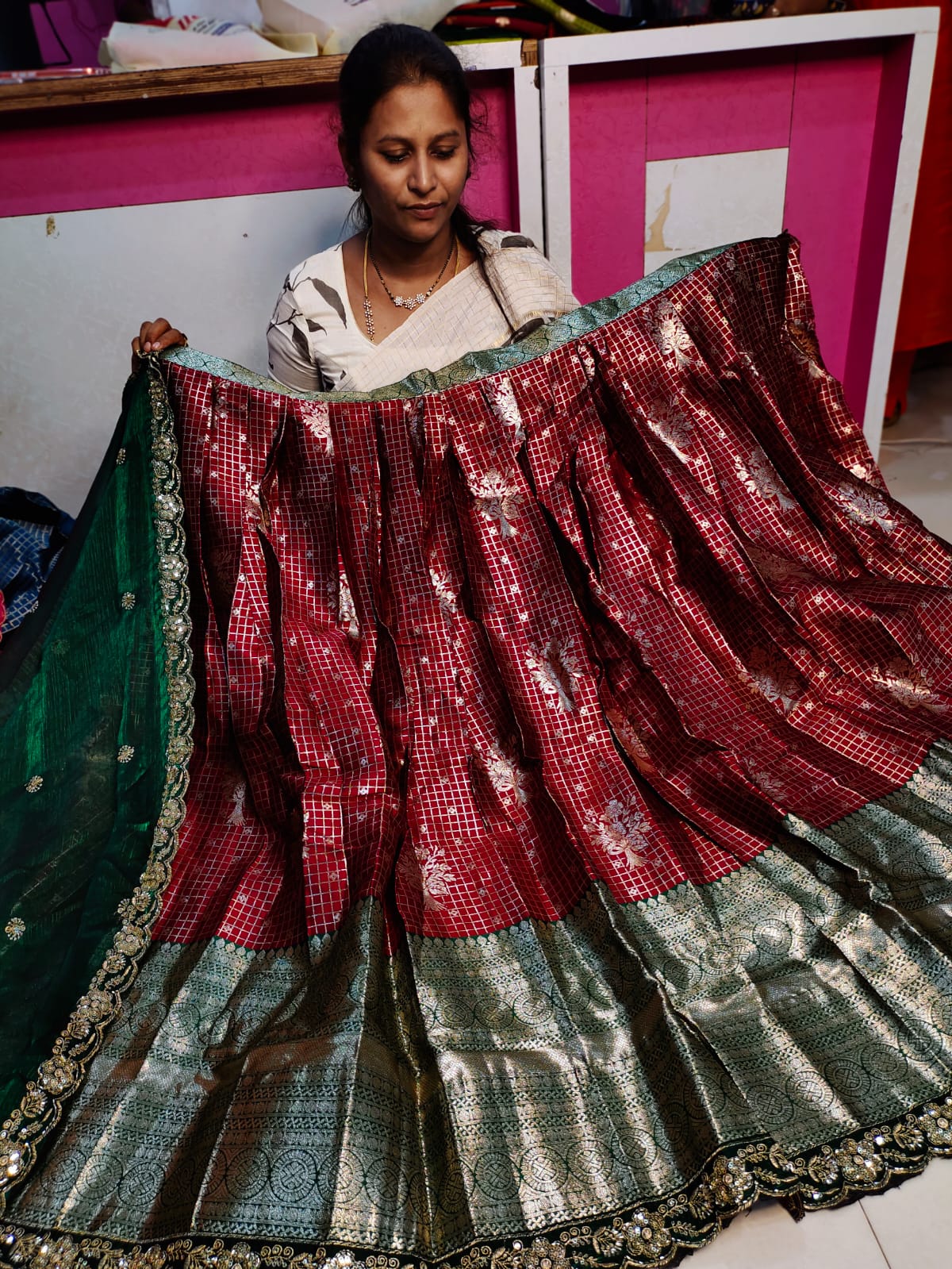 Banarasi lehanga