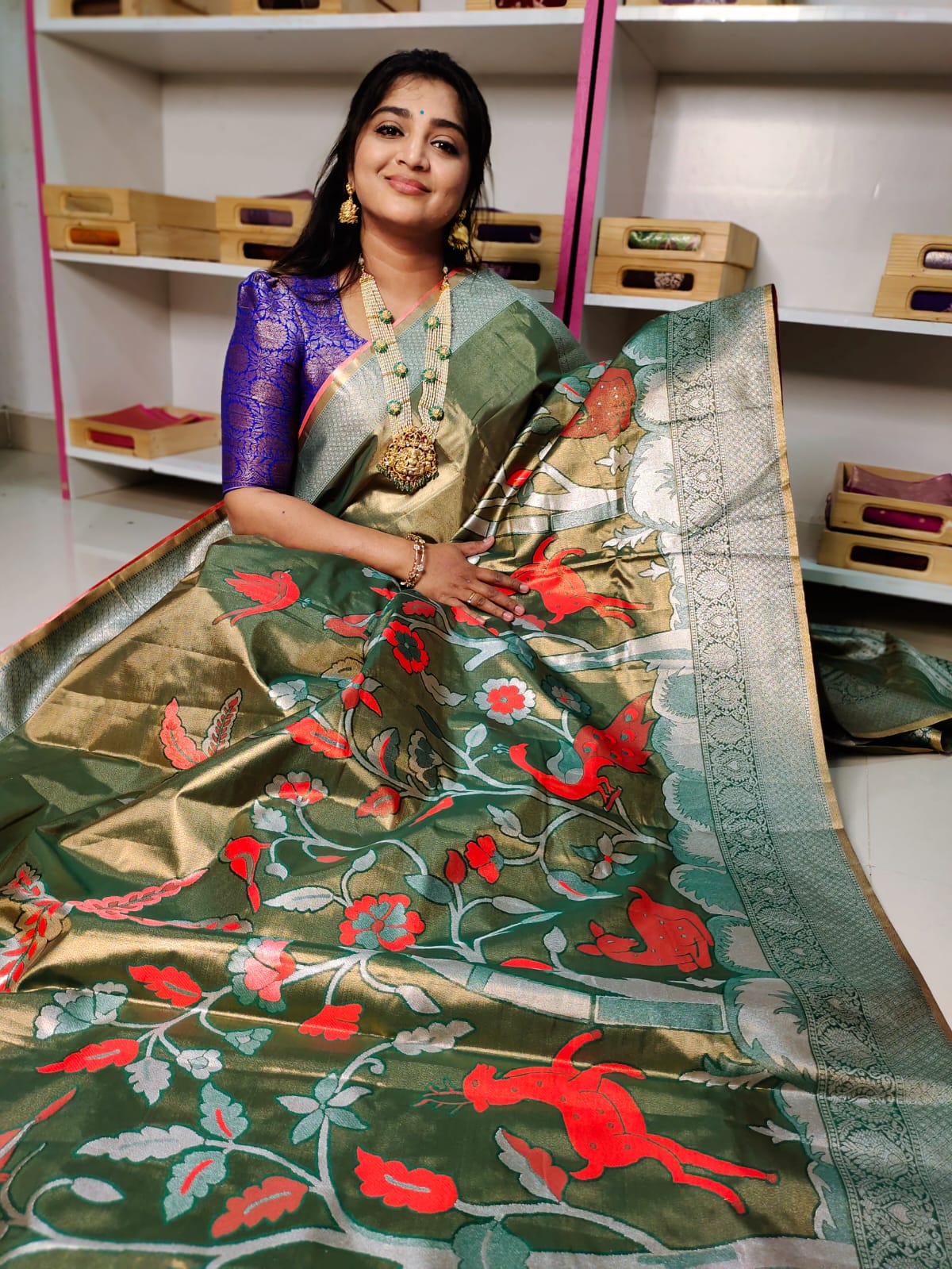 90% offer kanchi pattu collection