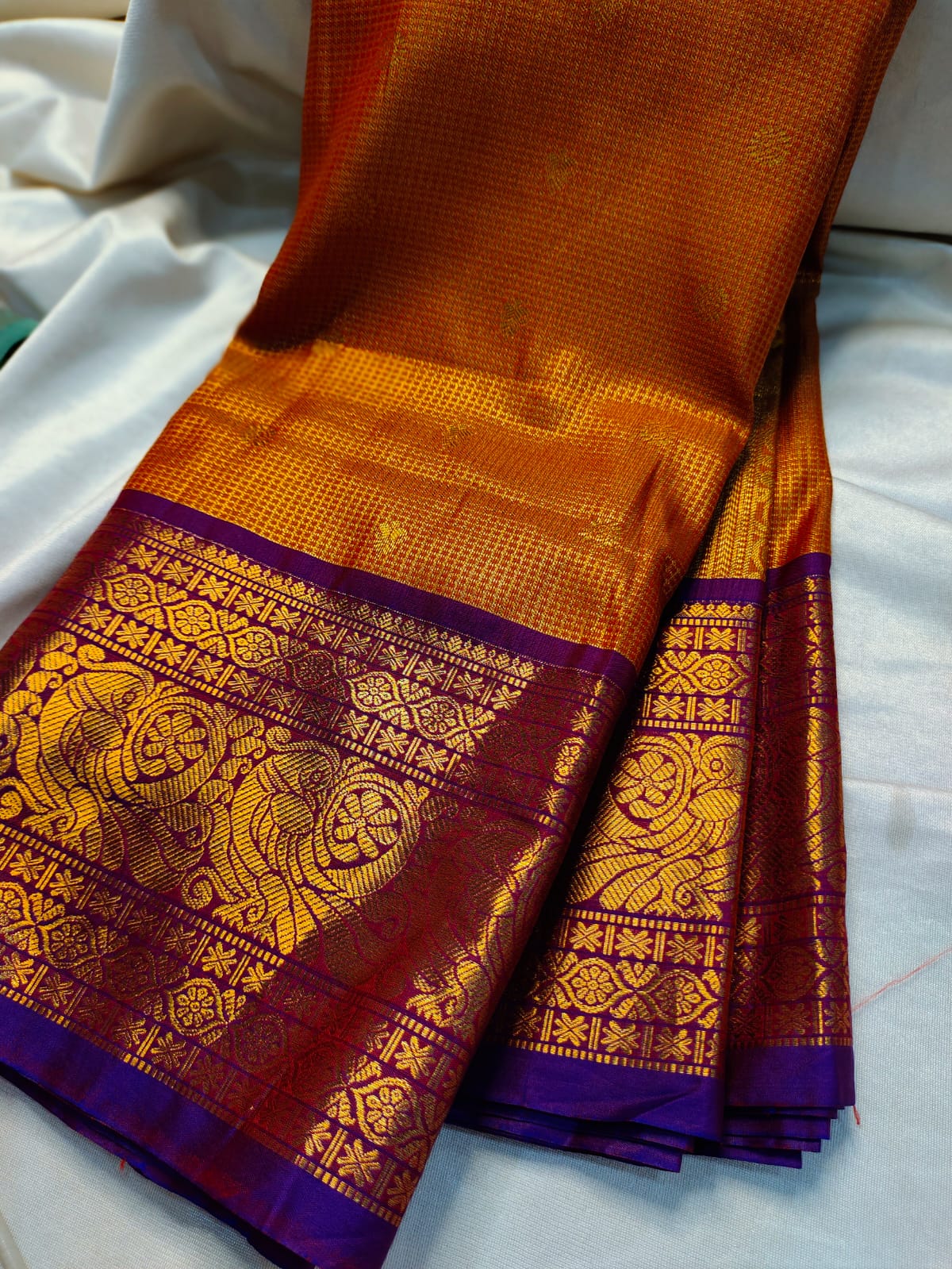 Vintage gadwal sarees