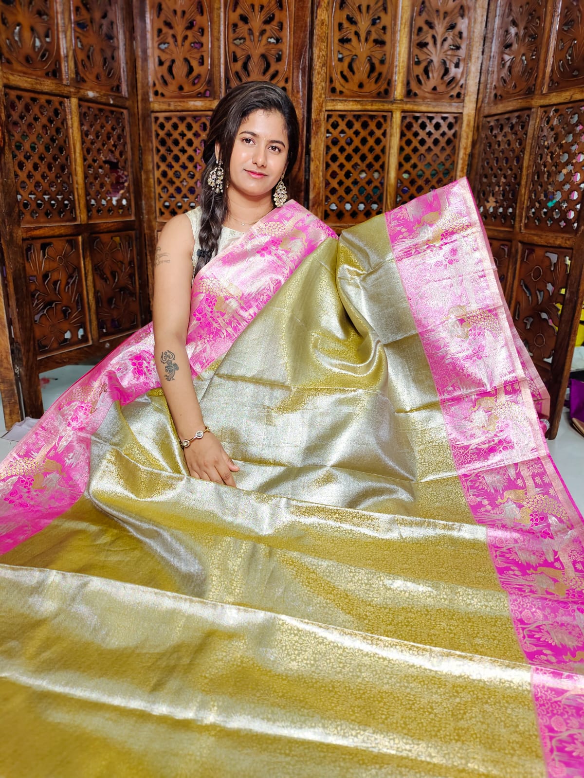 90% ఆఫర్ కంచి పట్టు సేకరణ