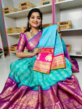 Vitange gadwal silk