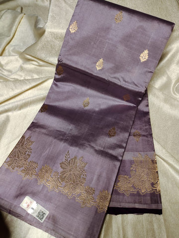 100% silk mark certified green Mango silk saree