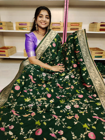 50% offer banarasi georgette saree