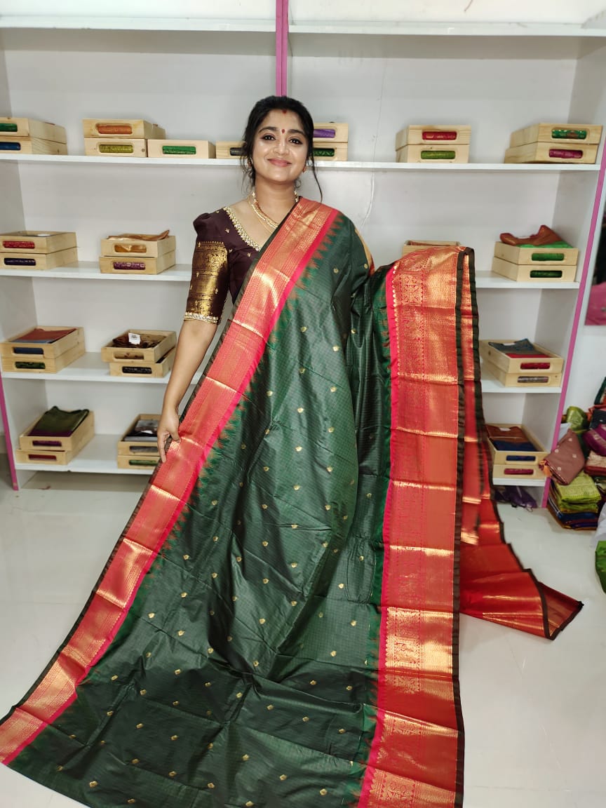 Ashadam sale gadwal silk saree